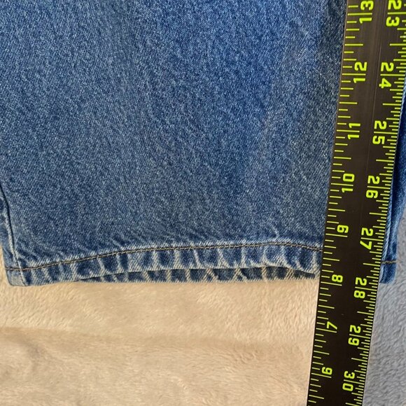 Carhartt Men's Jeans 50x30 Relaxed Fit Blue Denim 100% Cotton Durable Workwear - Picture 6 of 11